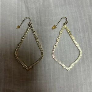 Kendra Scott Sophee drop gold earrings